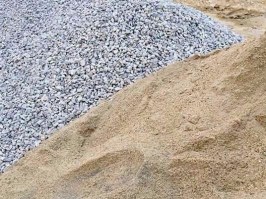 areia e pedra